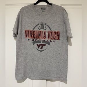 Champion Virginia Tech Football T men's sz L